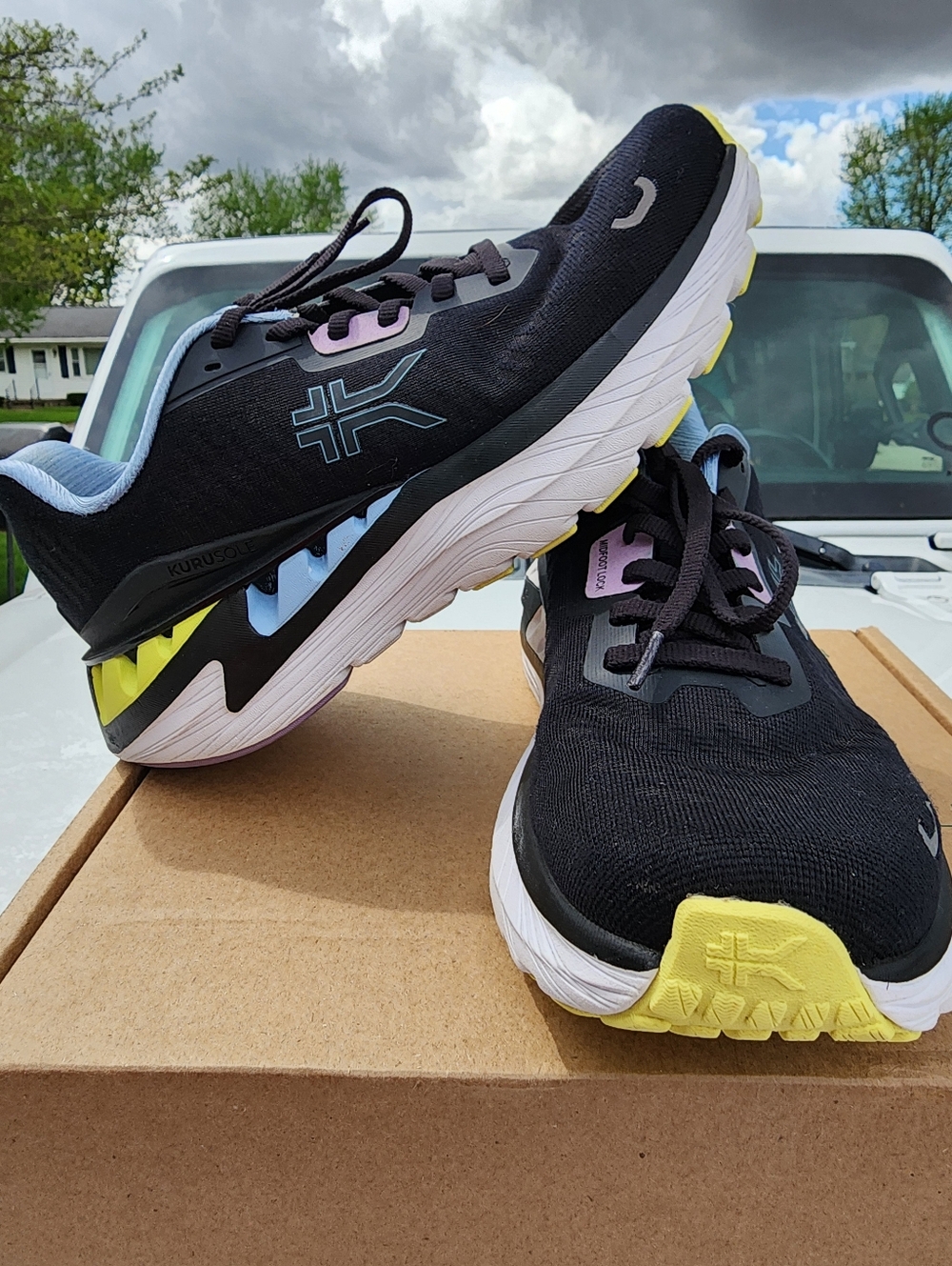KURU Triple MAX Ion Black With Accents Women's Athletic Shoe! Support!